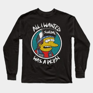 All i wanted was a pep$i, Suicidal Tendencies, Parody Long Sleeve T-Shirt